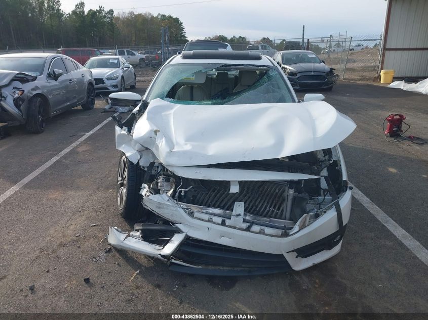 2016 Honda Civic Ex-L VIN: 19XFC1F73GE020949 Lot: 43862504