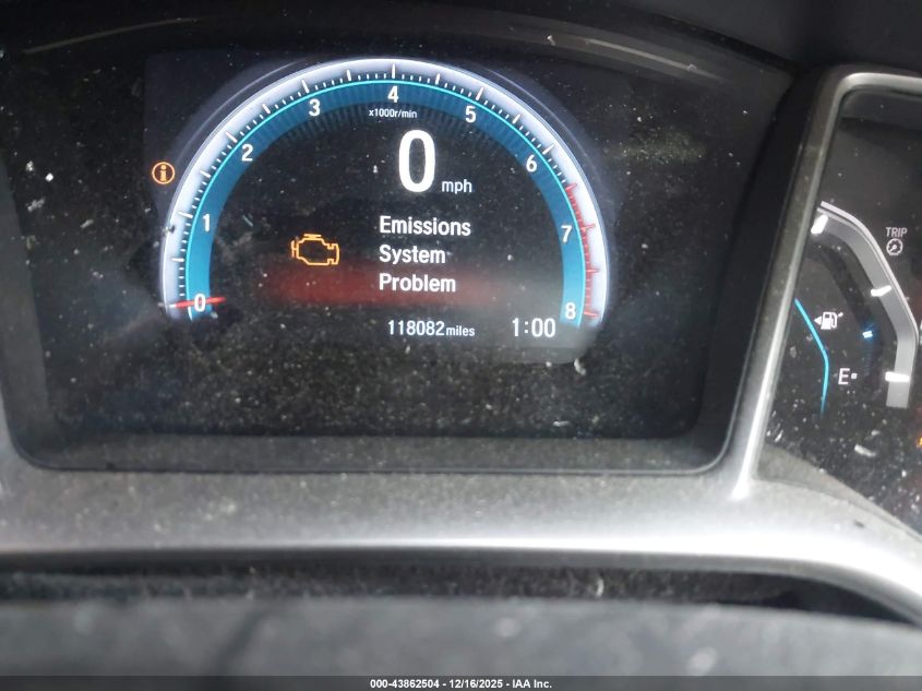 2016 Honda Civic Ex-L VIN: 19XFC1F73GE020949 Lot: 43862504