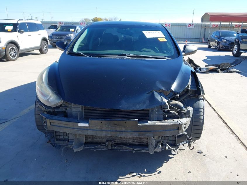 2016 Hyundai Elantra Se VIN: 5NPDH4AE9GH723371 Lot: 43862510