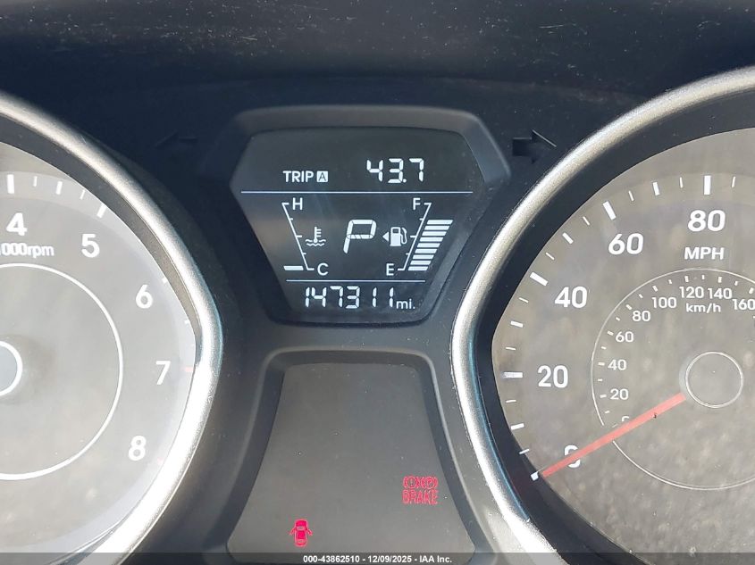 2016 Hyundai Elantra Se VIN: 5NPDH4AE9GH723371 Lot: 43862510