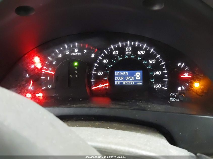 2009 Toyota Camry Xle V6 VIN: JTNBK46K193038623 Lot: 43862517