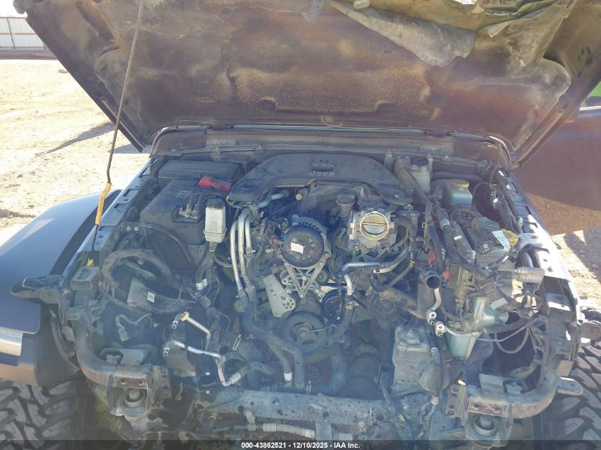 2018 Jeep Wrangler Unlimited Rubicon 4X4 VIN: 1C4HJXFG0JW211159 Lot: 43862521