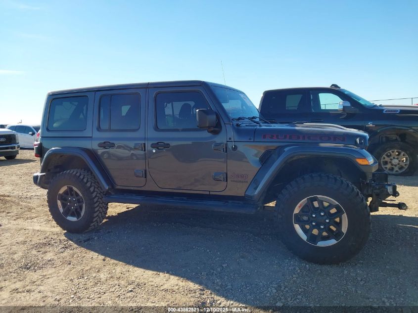 2018 Jeep Wrangler Unlimited Rubicon 4X4 VIN: 1C4HJXFG0JW211159 Lot: 43862521