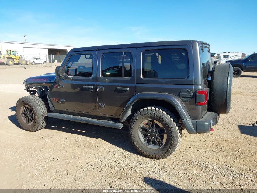 2018 Jeep Wrangler Unlimited Rubicon 4X4 VIN: 1C4HJXFG0JW211159 Lot: 43862521