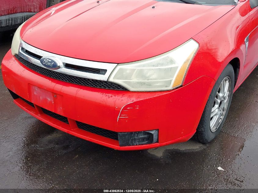 2008 Ford Focus Se/Ses VIN: 1FAHP35N68W200612 Lot: 43862534