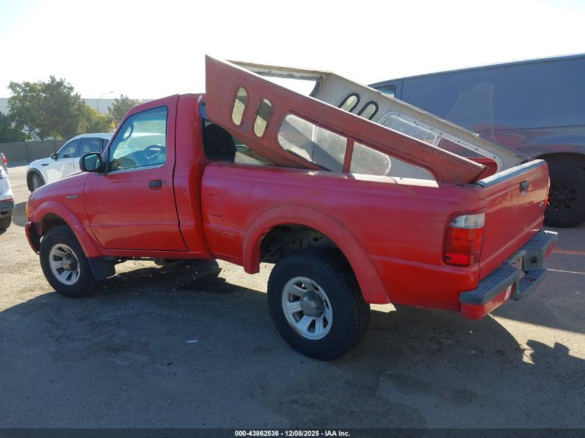 2003 Ford Ranger Edge/Xl/Xlt VIN: 1FTYR10UX3PA52393 Lot: 43862536