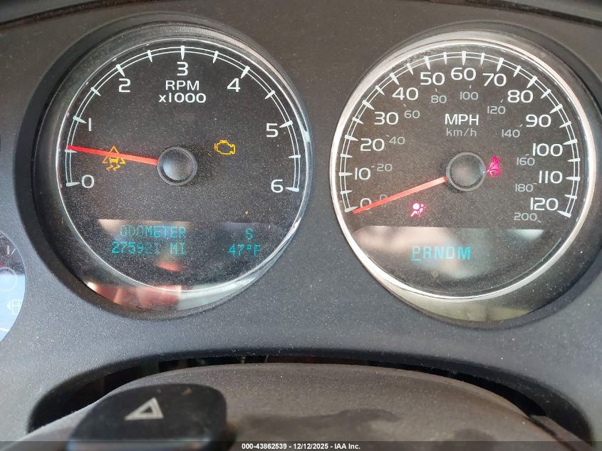 2011 Chevrolet Tahoe Ltz VIN: 1GNSKCE0XBR209202 Lot: 43862539