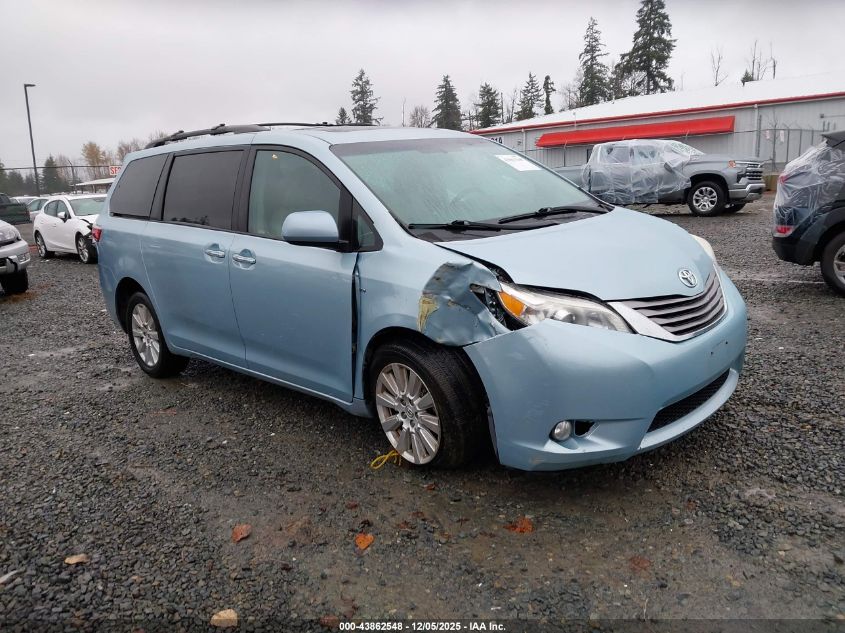 TOYOTA SIENNA XLE 7 PASSENGER