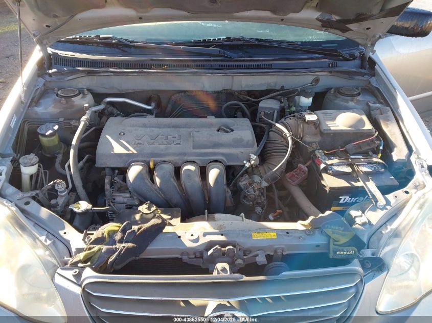 2004 Toyota Corolla Le VIN: 1NXBR38E44Z191383 Lot: 43862550