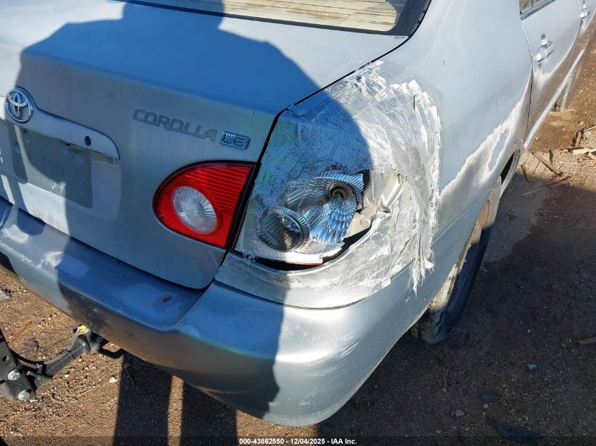 2004 Toyota Corolla Le VIN: 1NXBR38E44Z191383 Lot: 43862550