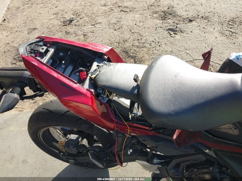 2021 Kawasaki Ex650 M VIN: ML5EXEM13MDA28212 Lot: 43862607