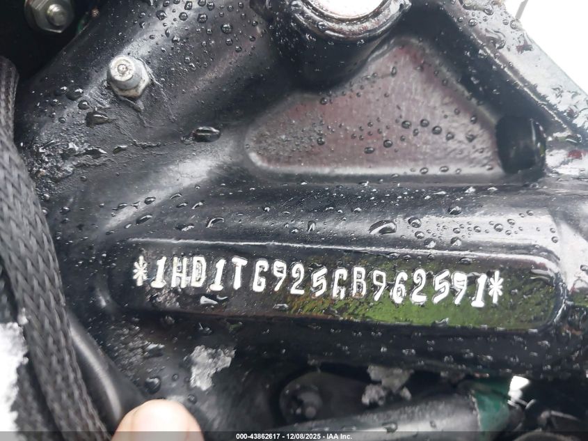 2016 Harley-Davidson Fxse VIN: 1HD1TG925GB962591 Lot: 43862617