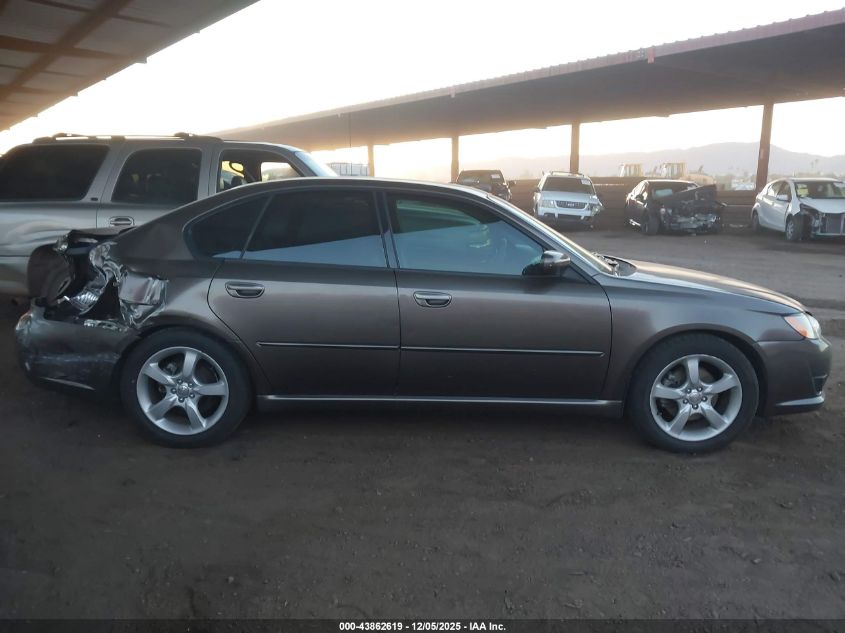 2009 Subaru Legacy 2.5I VIN: 4S3BL616497235043 Lot: 43862619