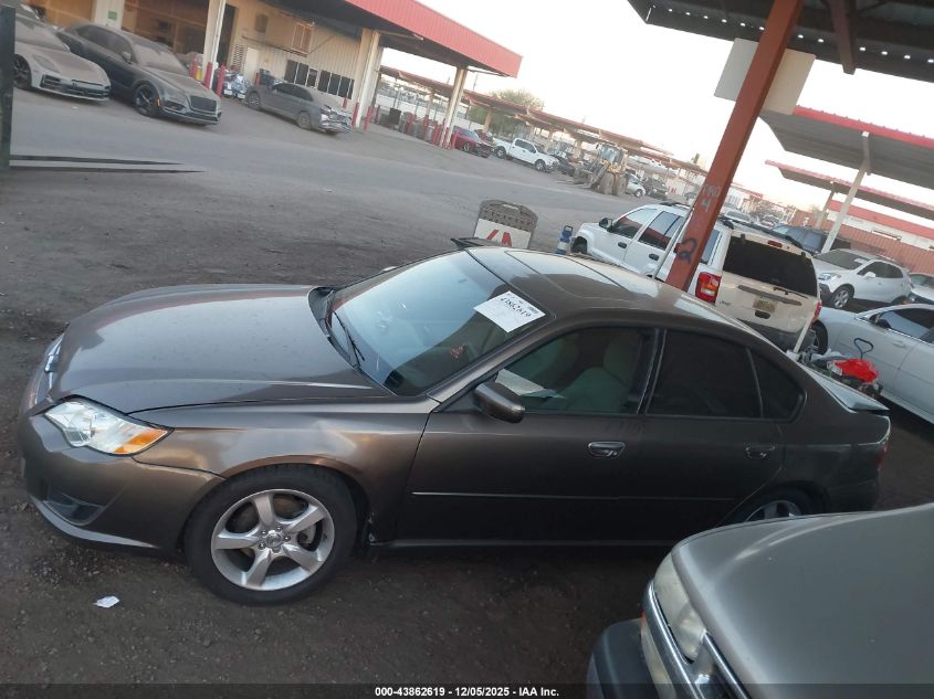2009 Subaru Legacy 2.5I VIN: 4S3BL616497235043 Lot: 43862619