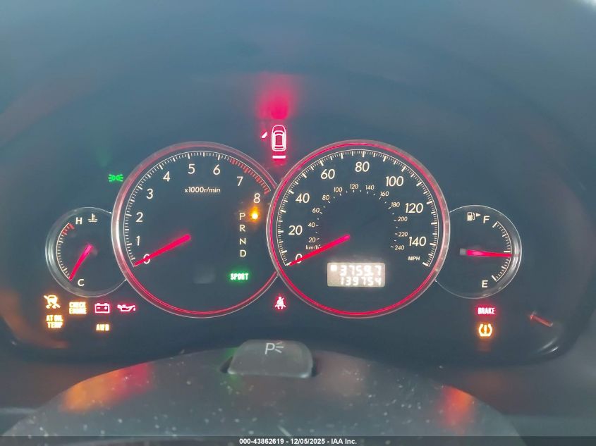 2009 Subaru Legacy 2.5I VIN: 4S3BL616497235043 Lot: 43862619