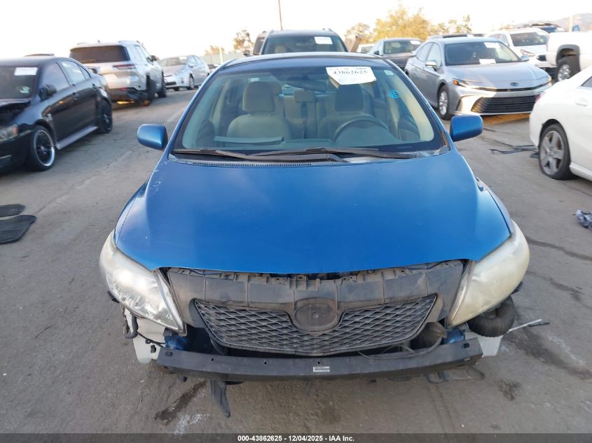 2009 Toyota Corolla Le VIN: 1NXBU40E99Z010916 Lot: 43862625