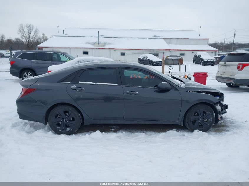 2022 Hyundai Elantra Sel VIN: 5NPLM4AG0NH074050 Lot: 43862633
