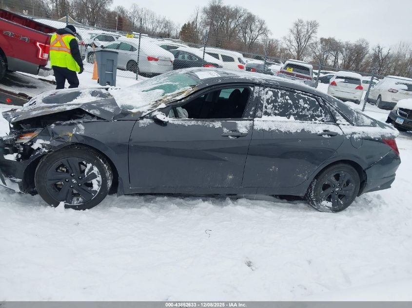 2022 Hyundai Elantra Sel VIN: 5NPLM4AG0NH074050 Lot: 43862633