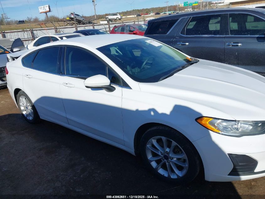 2019 Ford Fusion Hybrid Se VIN: 3FA6P0LU0KR255468 Lot: 43862651