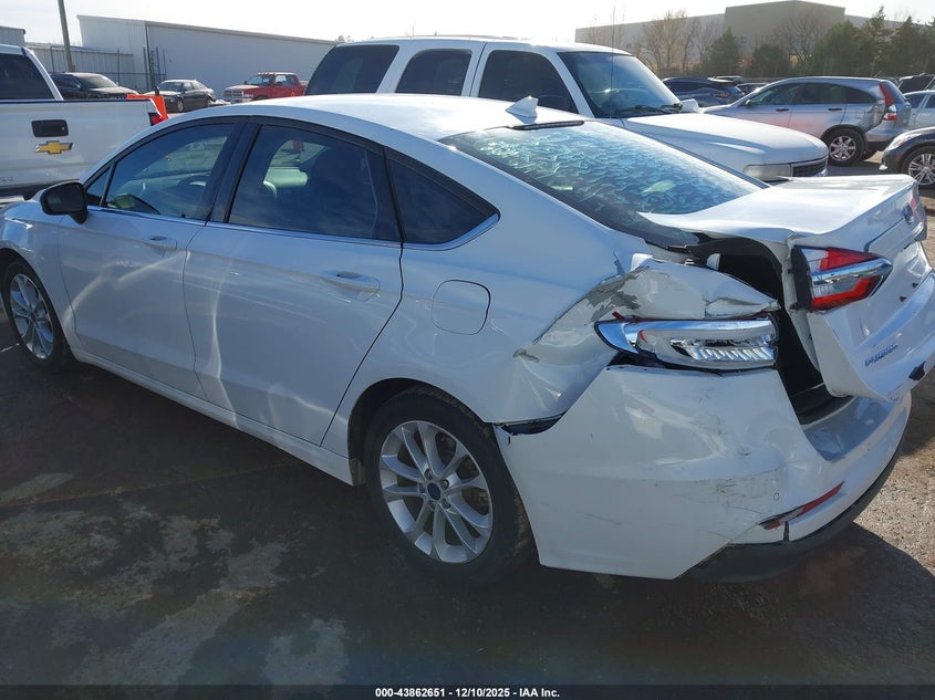 2019 Ford Fusion Hybrid Se