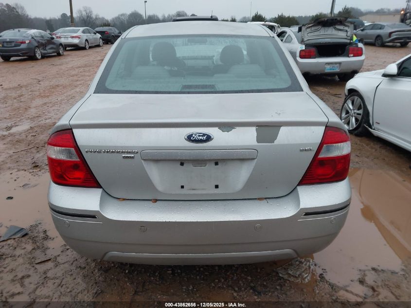 2006 Ford Five Hundred Sel VIN: 1FAFP27136G127492 Lot: 43862656