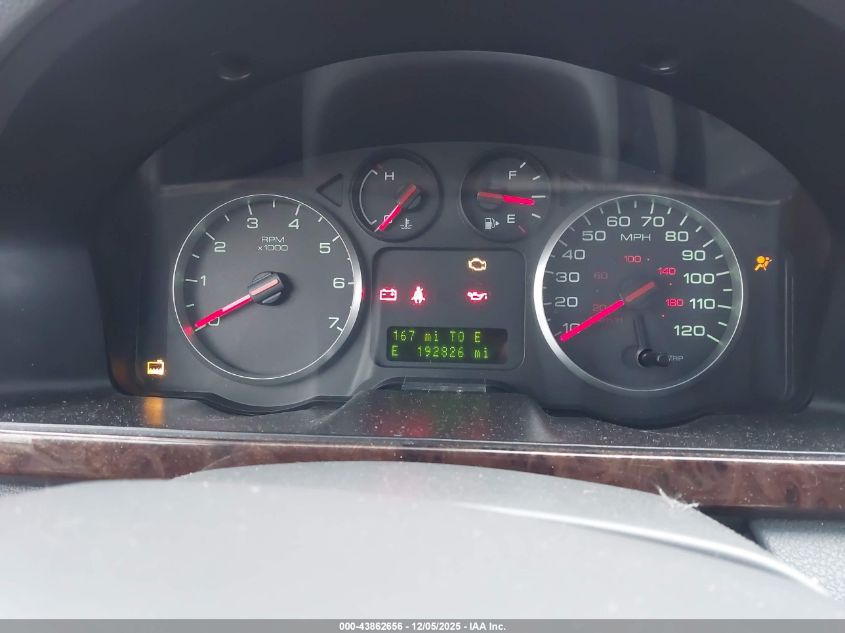 2006 Ford Five Hundred Sel VIN: 1FAFP27136G127492 Lot: 43862656