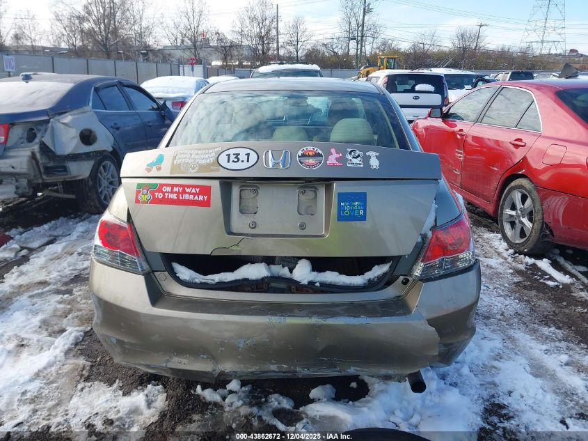 2009 Honda Accord 2.4 Lx VIN: JHMCP26399C012700 Lot: 43862672