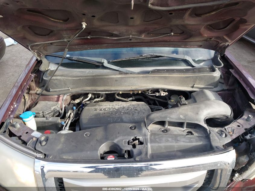 2011 Honda Pilot Ex-L VIN: 5FNYF4H54BB074230 Lot: 43862682