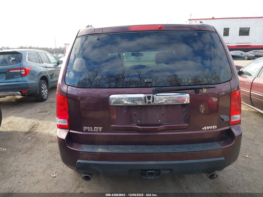 2011 Honda Pilot Ex-L VIN: 5FNYF4H54BB074230 Lot: 43862682
