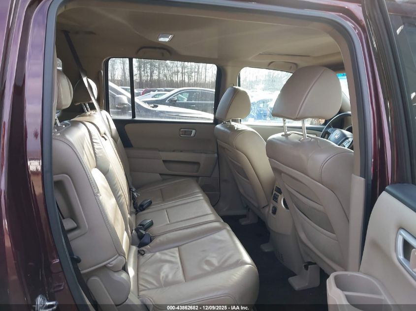 2011 Honda Pilot Ex-L VIN: 5FNYF4H54BB074230 Lot: 43862682