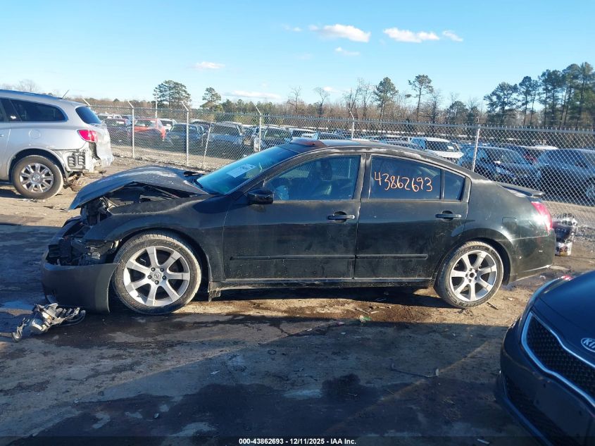 2008 Nissan Maxima 3.5 Se VIN: 1N4BA41E88C815960 Lot: 43862693