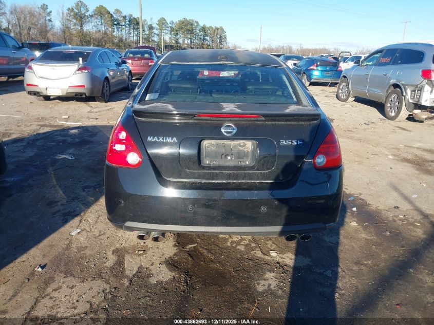 2008 Nissan Maxima 3.5 Se VIN: 1N4BA41E88C815960 Lot: 43862693
