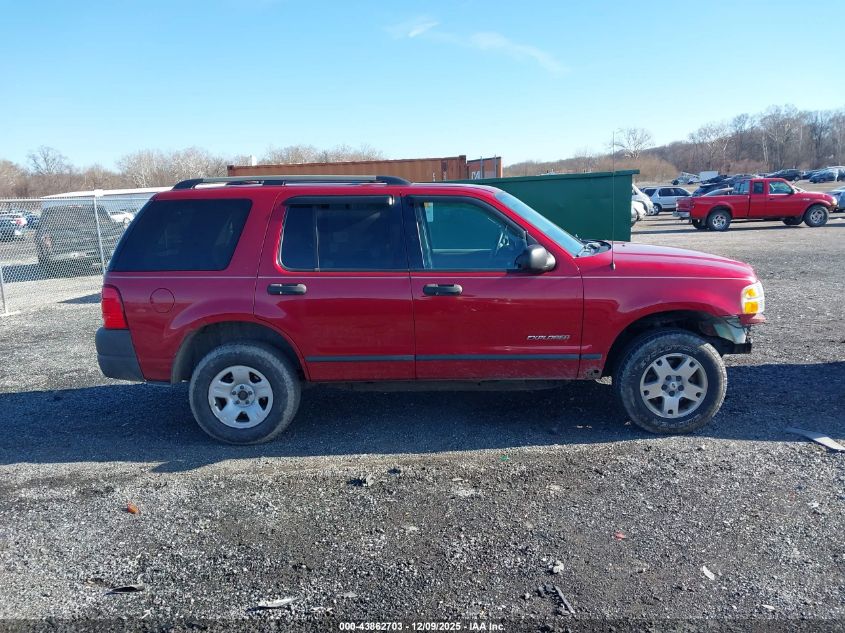 2004 Ford Explorer Xls VIN: 1FMZU72K84UC24467 Lot: 43862703