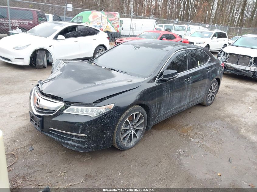 2015 Acura Tlx V6 Tech VIN: 19UUB2F55FA011087 Lot: 43862714