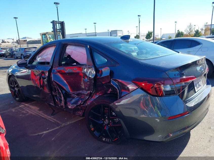 2026 Honda Civic Sport VIN: 2HGFE2F56TH500160 Lot: 43862724