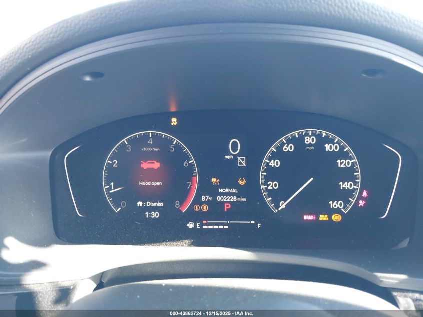 2026 Honda Civic Sport VIN: 2HGFE2F56TH500160 Lot: 43862724