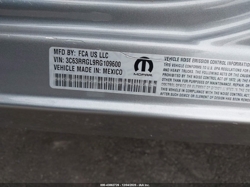 3C63RRGL9RG109600 2024 RAM 3500 photo no. 8