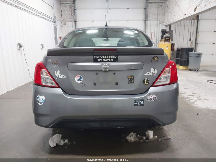 2017 Nissan Versa 1.6 Sv VIN: 3N1CN7AP9HL858233 Lot: 43862735