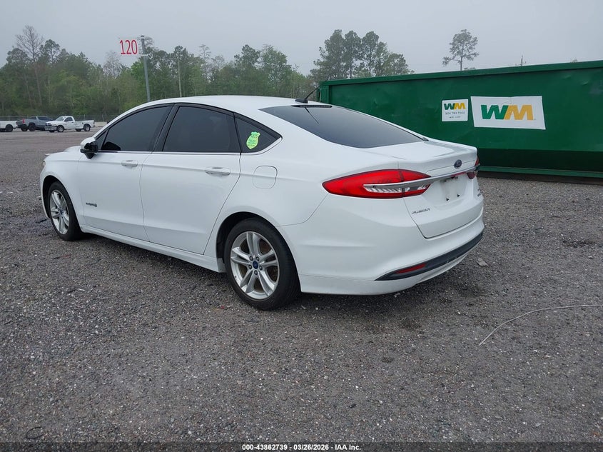 2018 Ford Fusion Hybrid Se