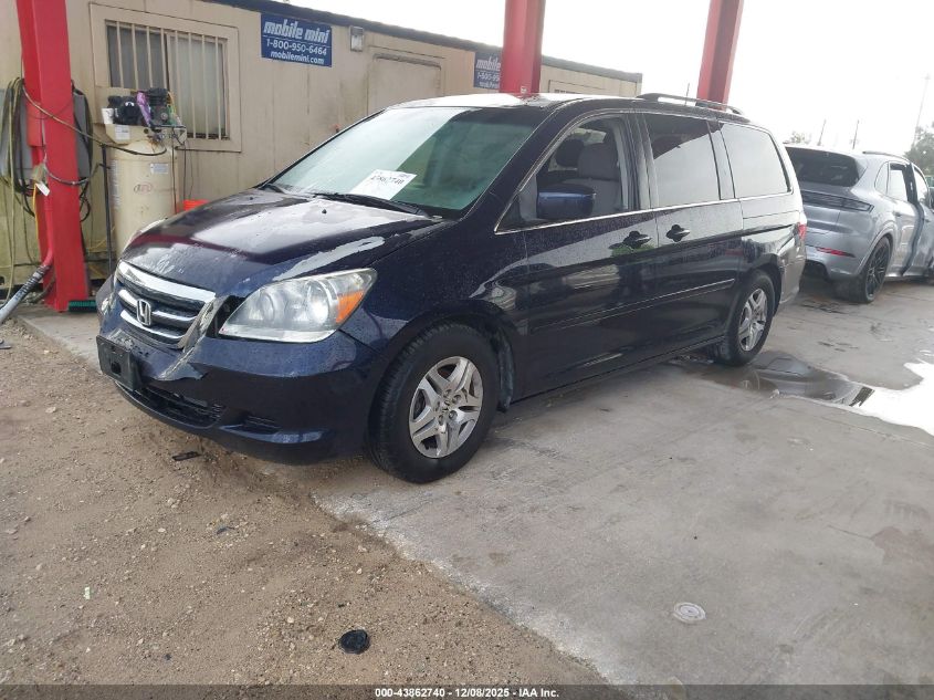 2005 Honda Odyssey Ex VIN: 5FNRL38465B135595 Lot: 43862740