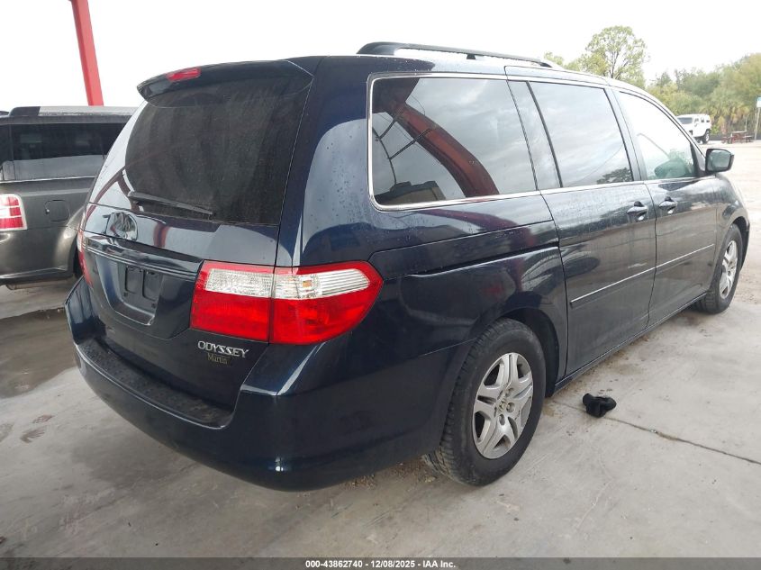 2005 Honda Odyssey Ex VIN: 5FNRL38465B135595 Lot: 43862740