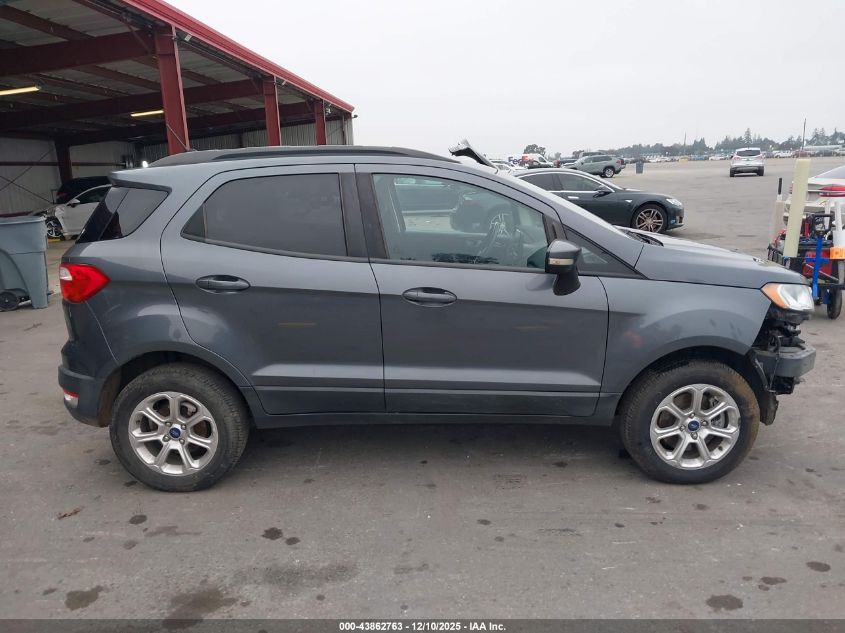 2020 Ford Ecosport Se VIN: MAJ6S3GL5LC338508 Lot: 43862763