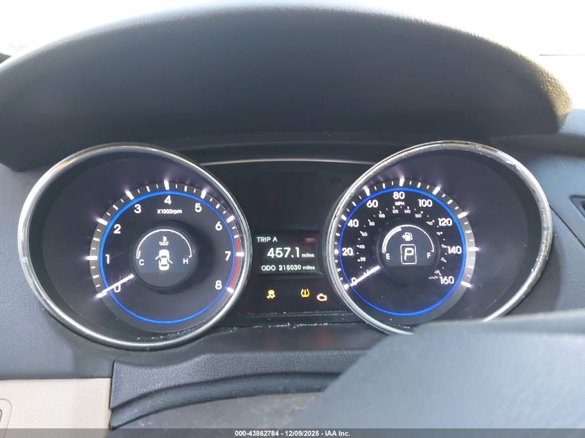 2011 Hyundai Sonata Gls VIN: 5NPEB4ACXBH093034 Lot: 43862784