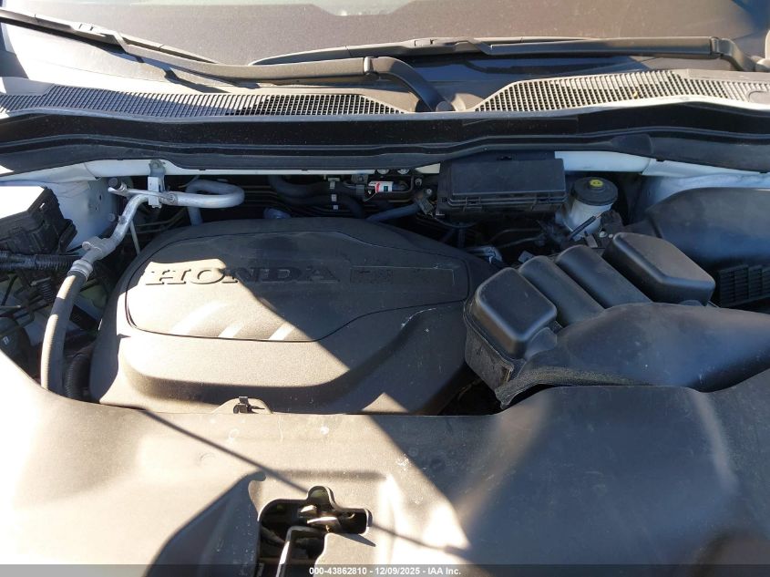 2022 Honda Passport Awd Elite VIN: 5FNYF8H01NB004183 Lot: 43862810