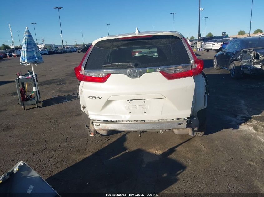 2017 Honda Cr-V Ex VIN: 2HKRW1H52HH518346 Lot: 43862814