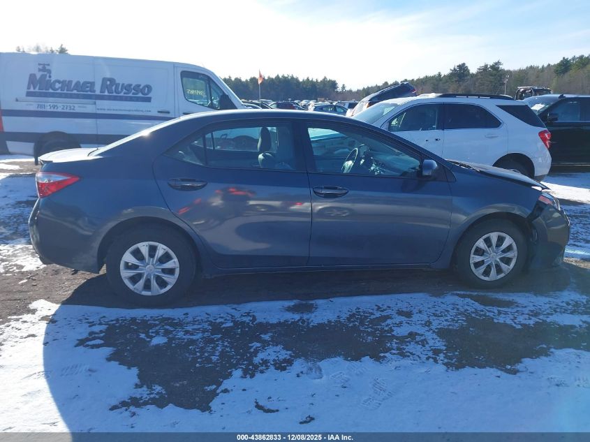 2015 Toyota Corolla Le Eco VIN: 2T1BPRHE1FC458086 Lot: 43862833