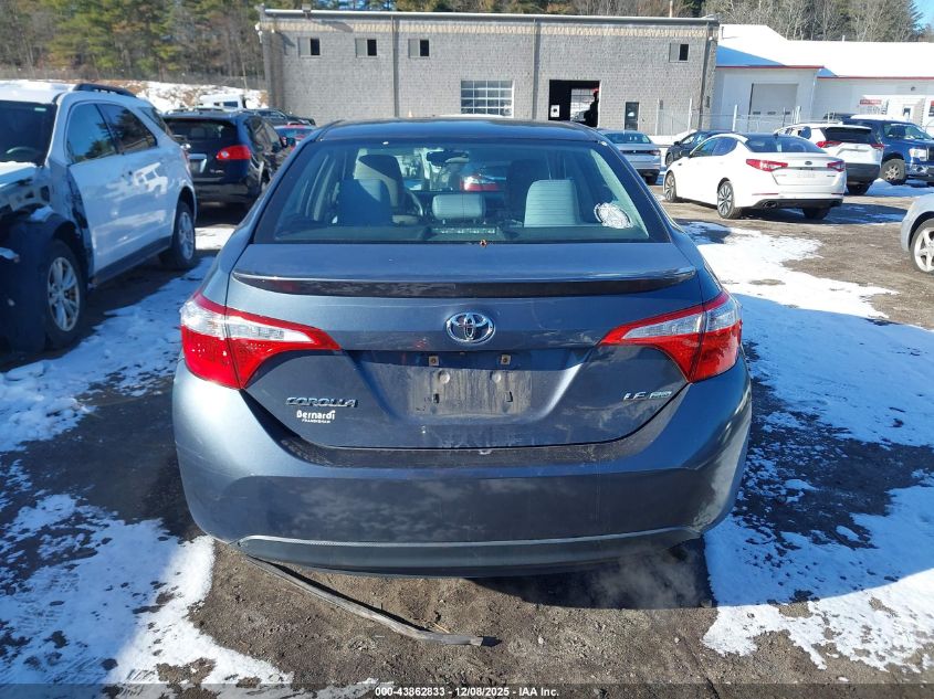 2015 Toyota Corolla Le Eco VIN: 2T1BPRHE1FC458086 Lot: 43862833
