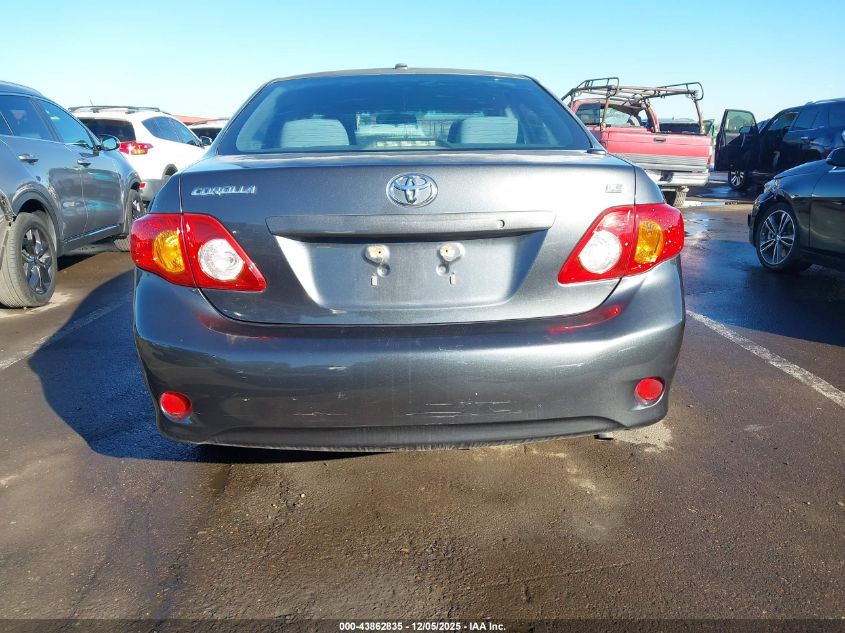 2009 Toyota Corolla Le VIN: 1NXBU40E19Z130080 Lot: 43862835