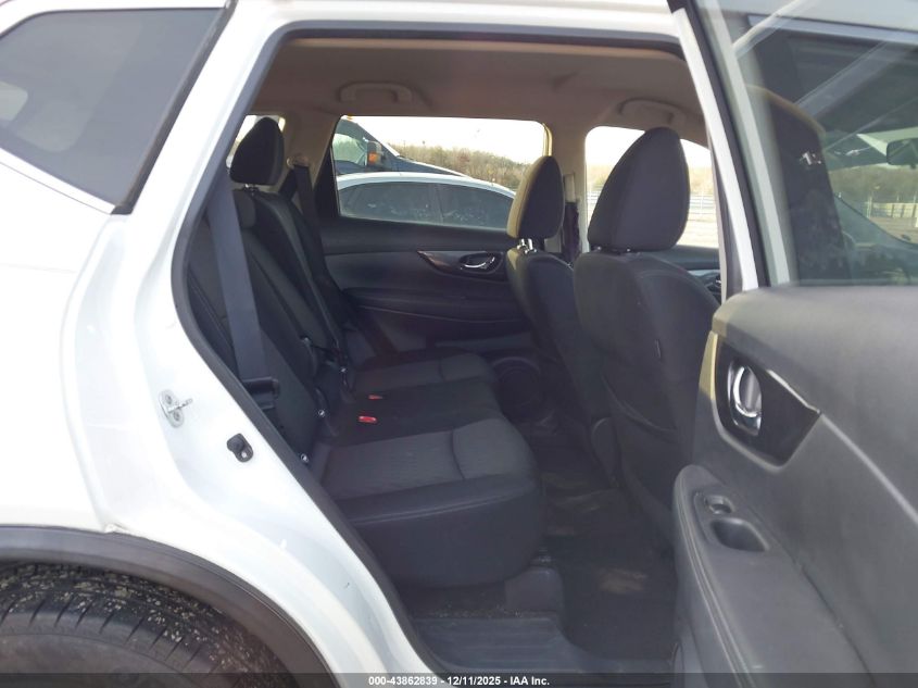 2017 Nissan Rogue Sv VIN: KNMAT2MT4HP527893 Lot: 43862839