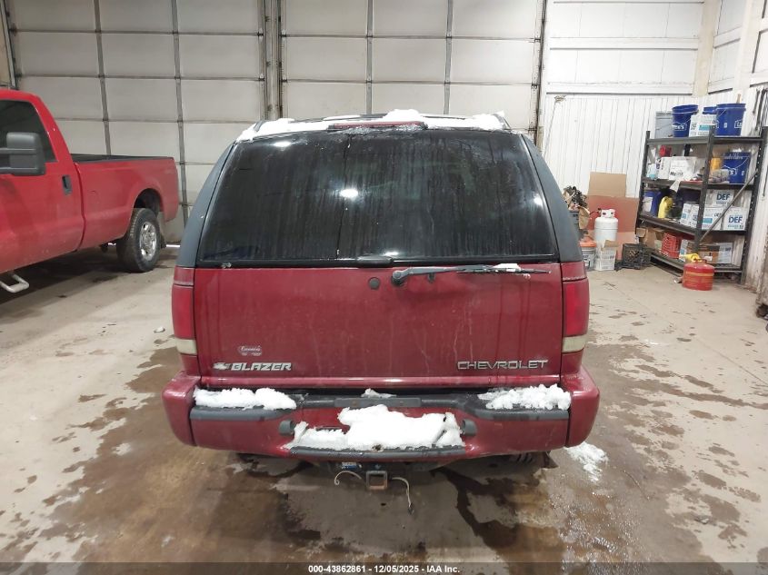 2002 Chevrolet Blazer Ls VIN: 1GNDT13W82K105902 Lot: 43862861